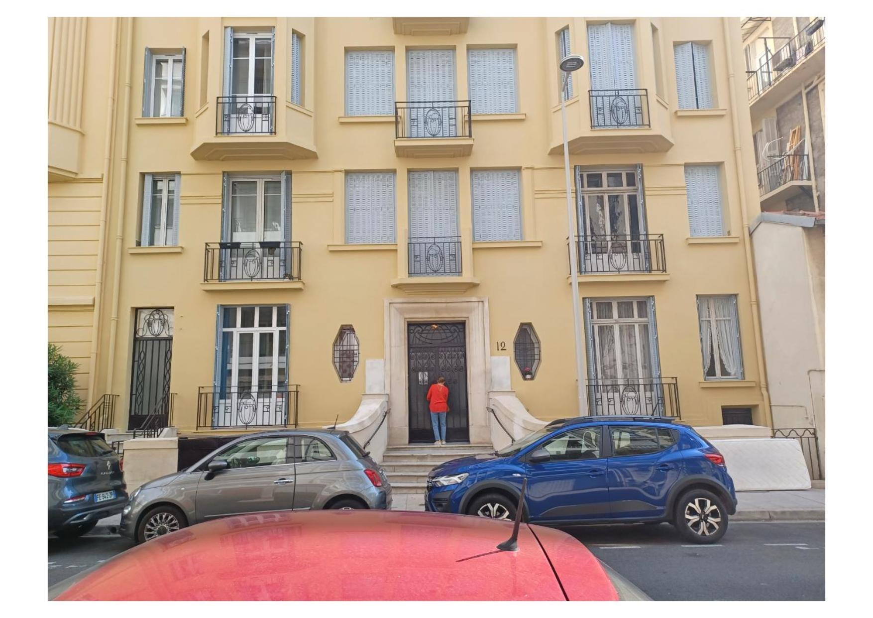 Extraordinaire Grand Studio Au Centre 6 Minutes A Pied De La Plage Et L'Hotel Negresco Nice Luaran gambar